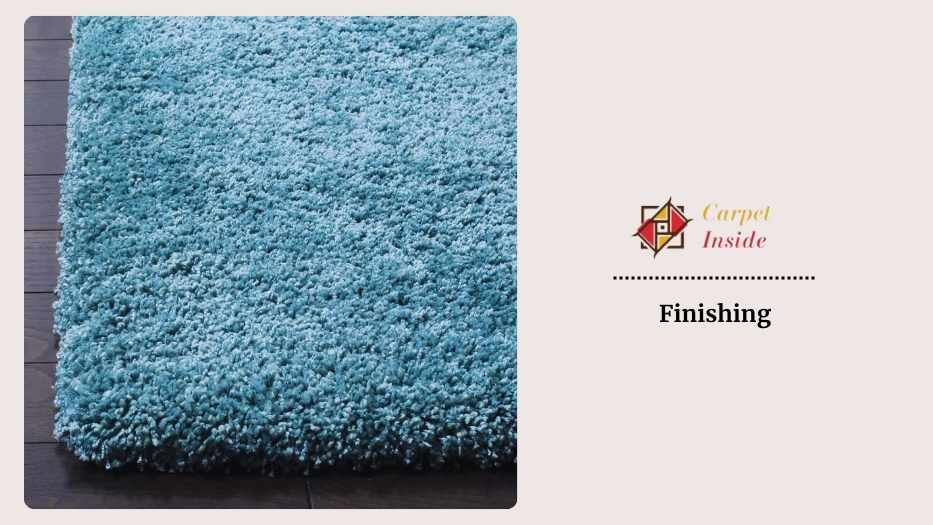 polyester carpet Finishing