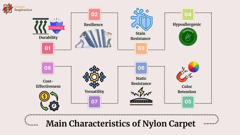 Main Characteristics of Nylon Carpet