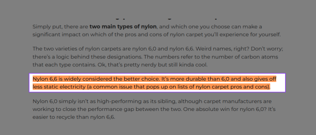 What Is 6.6 Nylon Carpet