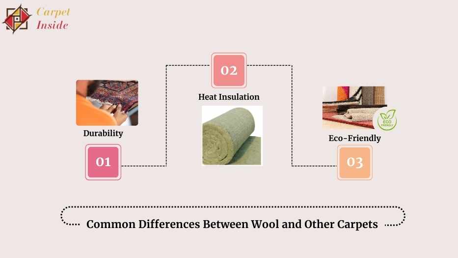 Common Differences Between Wool and Other Carpets