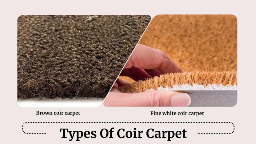 Types Of Coir Carpet