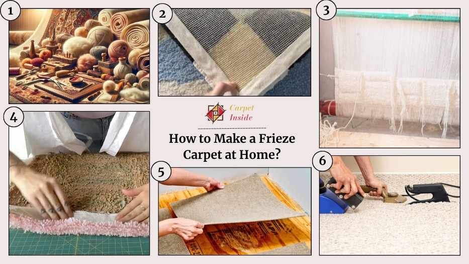 How to Make a Frieze Carpet at Home